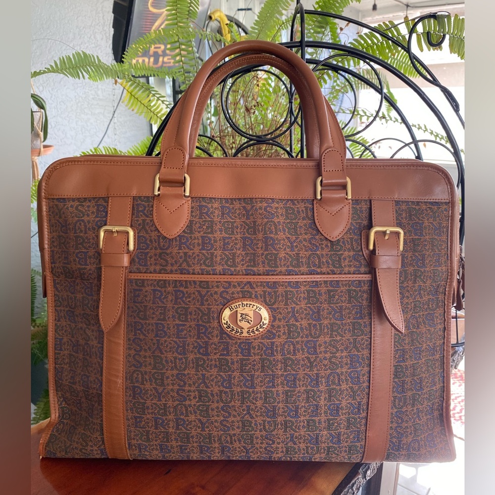 Burberry Vintage Travel Bag/Business Bag